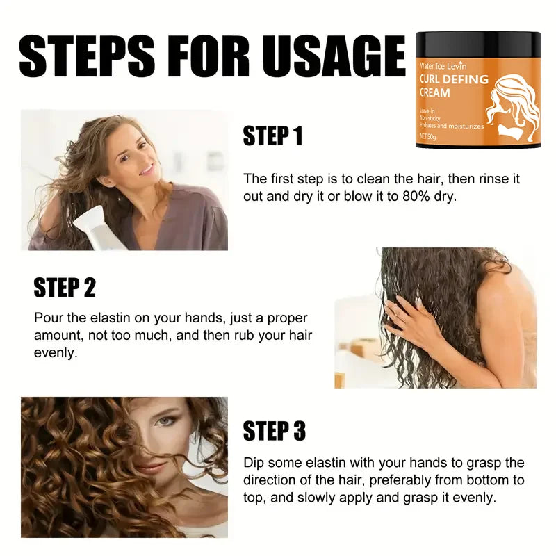 Oil Curly Hair Styling Cream