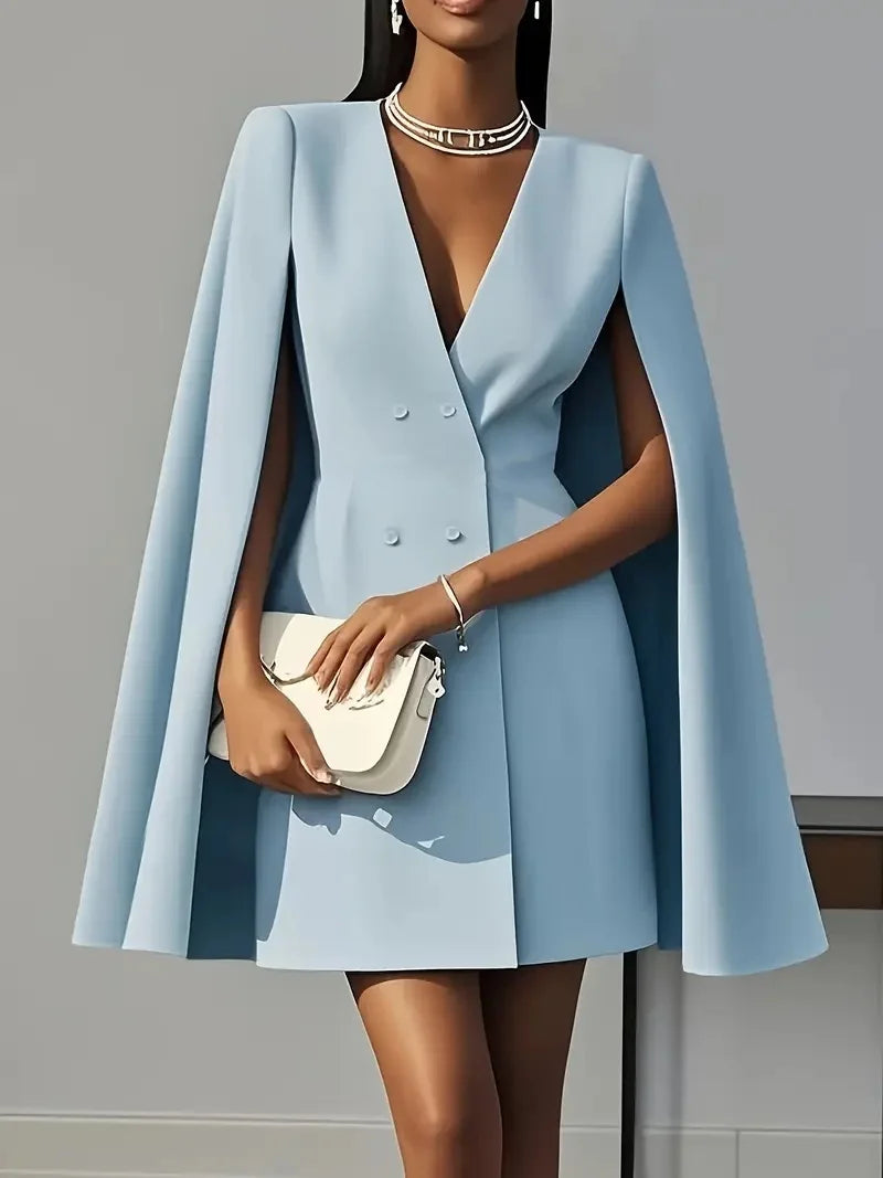 Commuter Solid Blazers Dress 