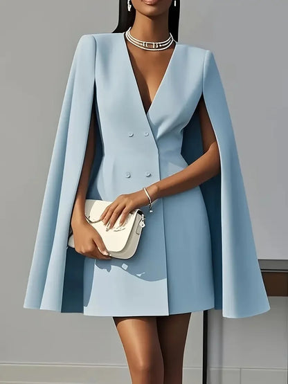 Commuter Solid Blazers Dress 