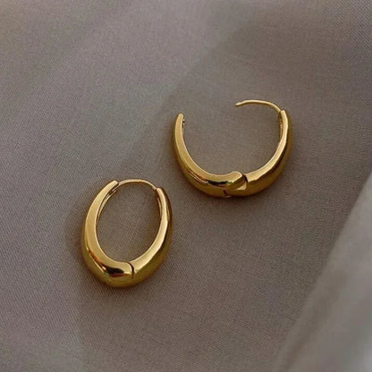 Metal Drop Earrings