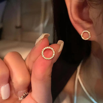 Delicate Small Circle 