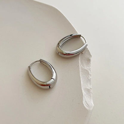 Metal Drop Earrings