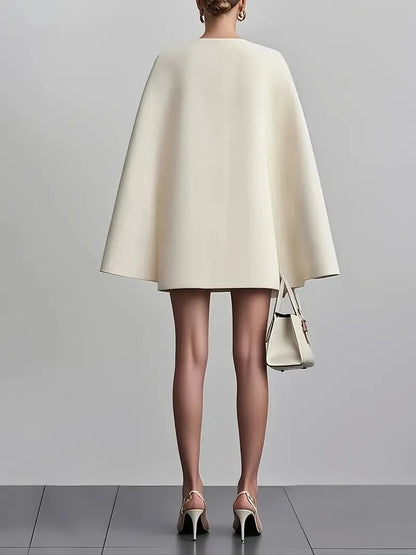 Commuter Solid Blazers Dress 